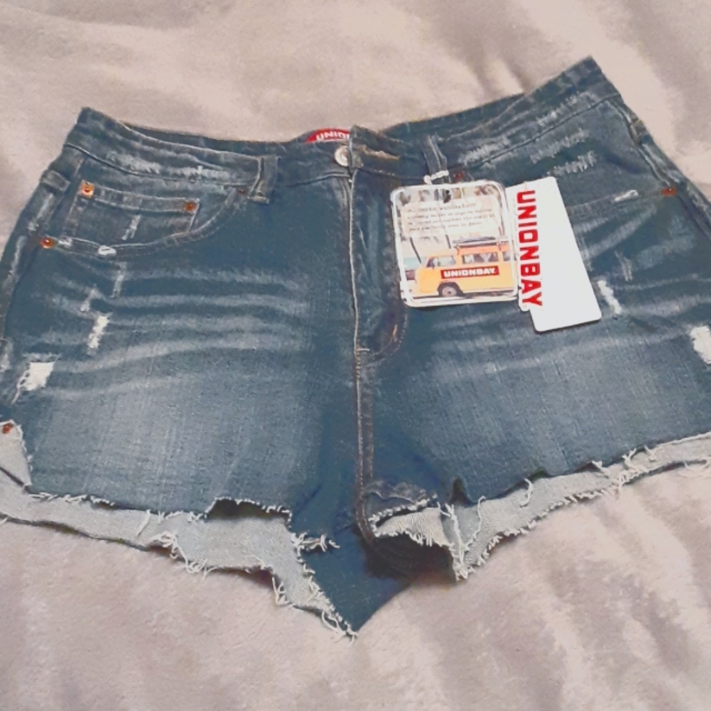 Union Bay RIP Shorts at the Bottom.